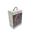 headphone packaging box, E-flute self locking box, white corrugated cardboard box, custom electronics packaging