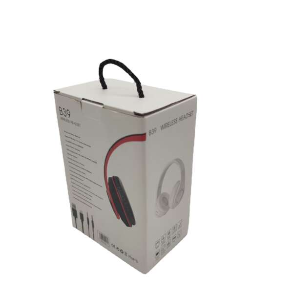 headphone packaging box, E-flute self locking box, white corrugated cardboard box, custom electronics packaging