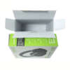 headphone packaging box, E-flute self locking box, white corrugated cardboard box, custom electronics packaging