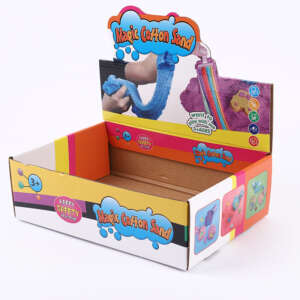 Custom Strong Corrugated Counter Display Box Manufacturer Full Colors Printing