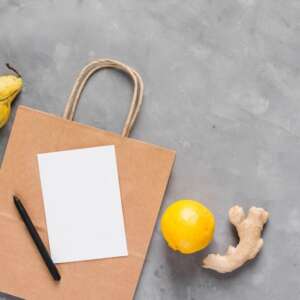 Eco-Friendly Kraft Paper Bags for Food Coffee for Grocery Shopping Supermarket Promotions