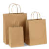 large recycled shopping bags, multilayer paper bags, custom logo shopping bags, paper bags with handle, wholesale retail paper bags