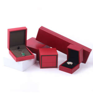 Custom Pull-Out Necklace Case Double Layer Ring Box Accessory Storage Box Jewelry Box
