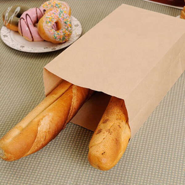 flower printed brown craft Mexican food eco friendly paper bag image 4
