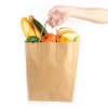 large recycled shopping bags, multilayer paper bags, custom logo shopping bags, paper bags with handle, wholesale retail paper bags