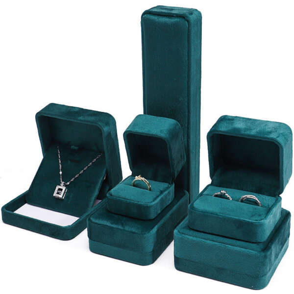 luxury gift jewelry packaging box for bracelet necklace cufflinks ring earrings - front view