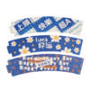 custom printed coffee milk tea paper cup sleeve - print detail view