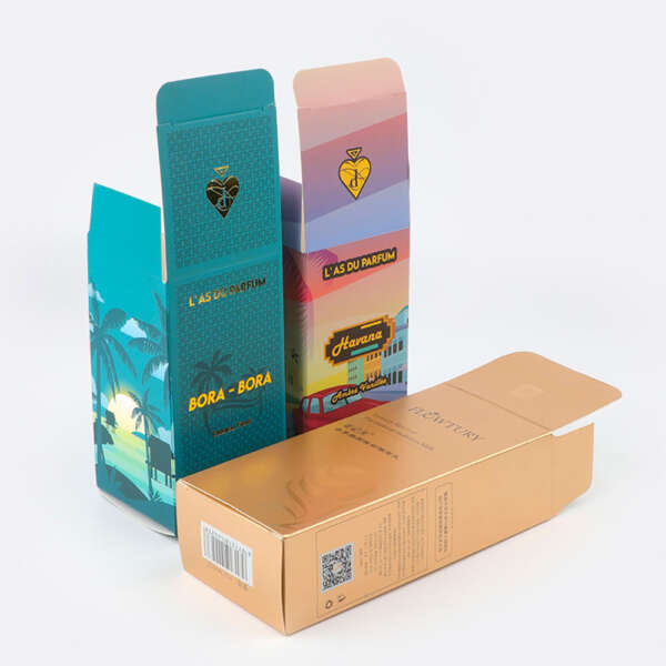 Perfume bottle paper boxes