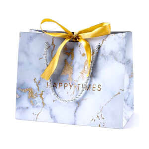 Wholesale Custom Reusable Eco Friendly Logo Embossed Gift Bags Bulk Retail Boutique Gift Packaging Shopping Paper Bag