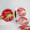 Self-adhesive PVC circle sticker printing