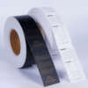 Thermal parking ticket rolls with printable paper labels