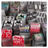 Custom die cut eggshell stickers