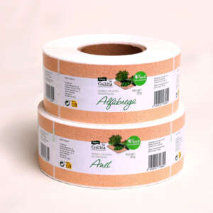 Professional Manufacturer Of High Quality Food Brand Product Package Sticker Custom Logo Size Pizza Box Food Labels