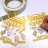 Custom color scratch-off sticker roll for hidden codes