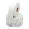 Direct thermal ticket roll and clothing tag paper labels