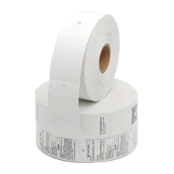Direct thermal ticket roll and clothing tag paper labels
