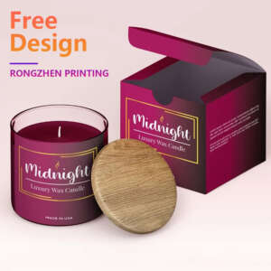 Custom Luxury Candle Set Gift Packaging Box Candle Packaging Boxes for Candle