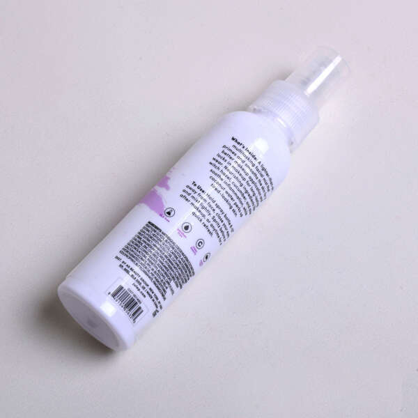Clear logo label stickers for cosmetic bottle packaging