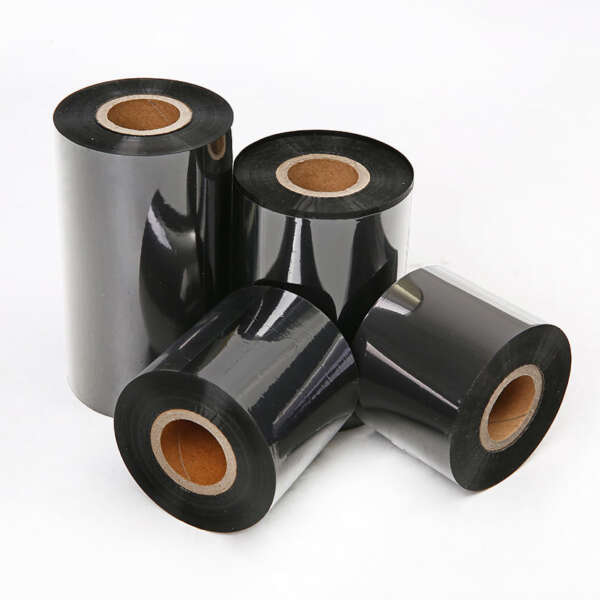 wax resin ribbon,barcode printer ribbon,thermal transfer resin ribbon,label printer ribbon