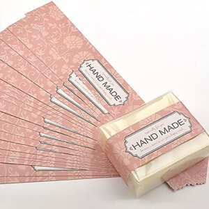 Waterproof Luxury Soap Packaging Labels Sticker Printing Custom Labels For Soap Bars
