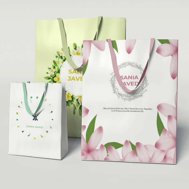 eco reusable luxury fashion shopping paper bag for jewelry clothing gifts view 6