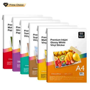 China Supplier Wholesales Samples Freely Premium Sticker Paper A3 A4 Glossy/Matte Inkjet Printable Vinyl Photo Sticker Paper
