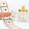 Clear bottle label printing