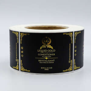 Custom Printed Daily Chemical Skin Care Cosmetic Logo Sticker Self Adhesive Vinyl Roll Waterproof Bottle Sticker For Packing