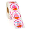 Food container label printing