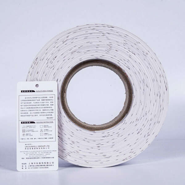 Clothing tag roll and thermal ticket card printing paper