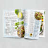 Printed product catalog booklet with art paper pages