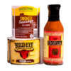 Food ingredient label stickers for glass bottle packaging