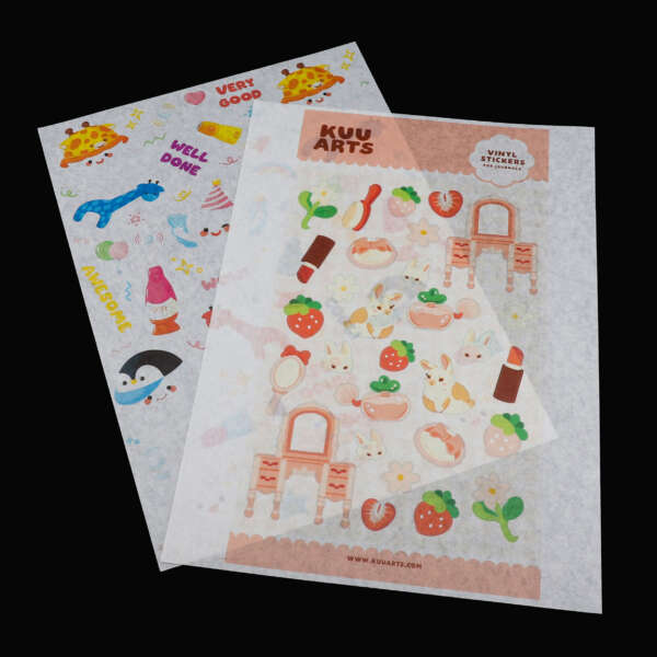 Wholesale adhesive washi sheets for planners