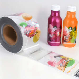 Custom Label Self Adhesive Logo Sticker Waterproof Stickers For Water Bottles Juice Bottle Stickers Label